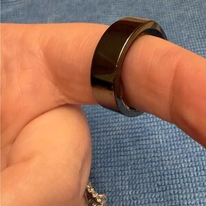 Oura Ring Gen 3, Heritage, Black, Size 9